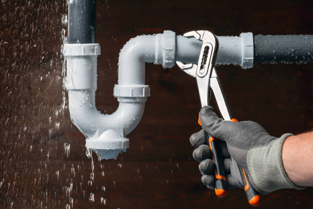 Professional Sewer Line Repair technician working in Dormansville, NY